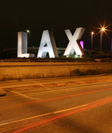 LAX Externally Lit Sign