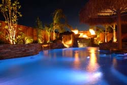 outdoor pool lighting
